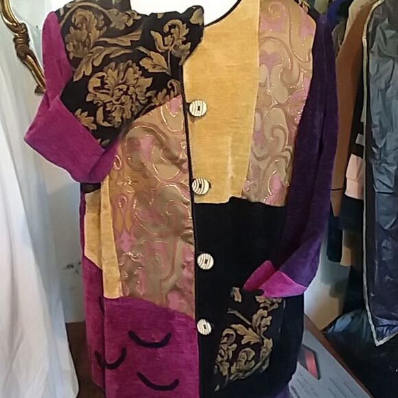 🎉HP🎉Vintage!!!& unique. INDIGO MOON Jacket - Picture 5 of 7